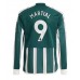 Manchester United Anthony Martial #9 Kopio Vieras Pelipaita 2023-24 Pitkät Hihat